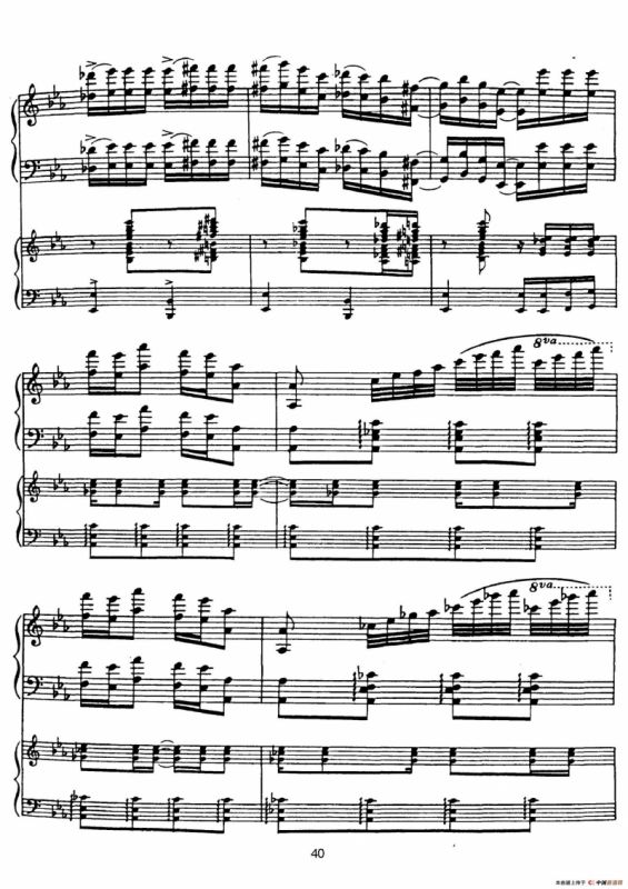 Rhapsody in Blue（蓝色狂想曲）（双钢琴）