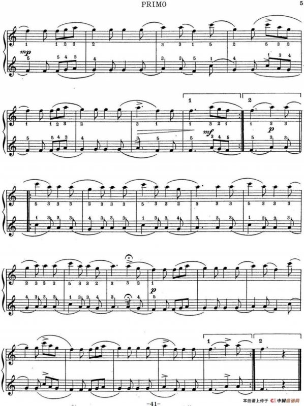 7 Ancient-Dances-(4H) 四手联弹 （七首古风舞曲·7）