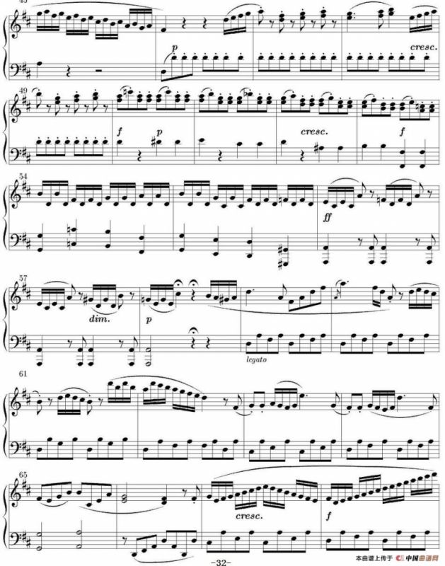 6 Sonatinas Op.36（6首钢琴小奏鸣曲-6）