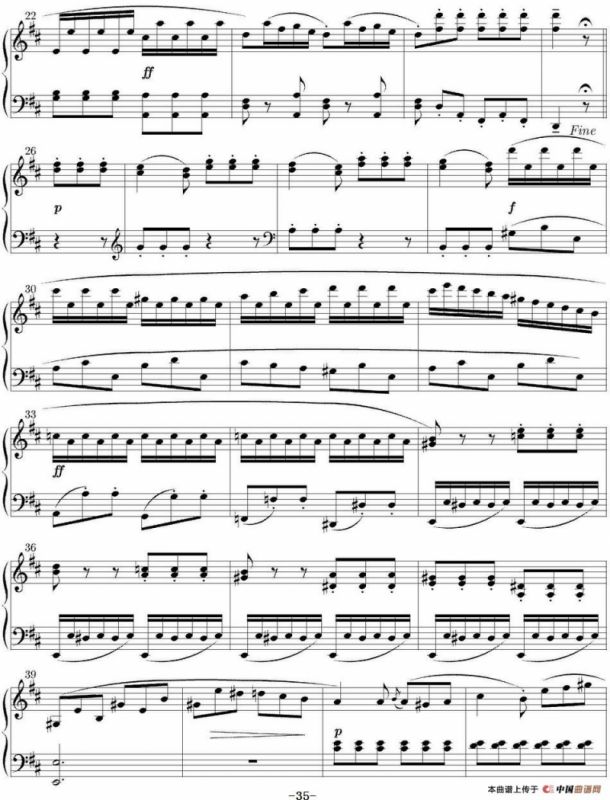 6 Sonatinas Op.36（6首钢琴小奏鸣曲-6）