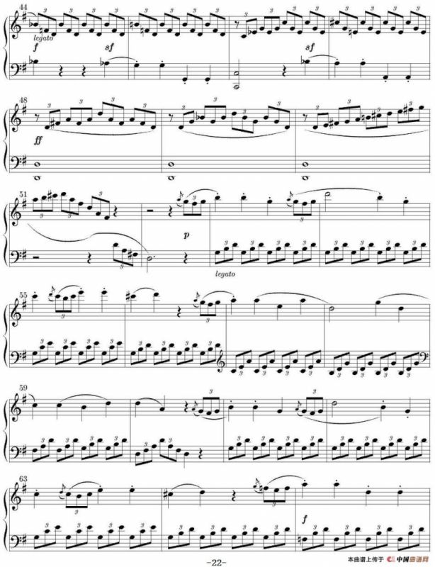 6 Sonatinas Op.36（6首钢琴小奏鸣曲-5）