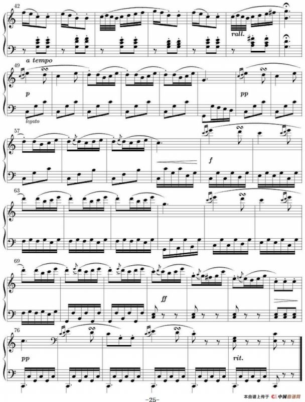 6 Sonatinas Op.36（6首钢琴小奏鸣曲-5）