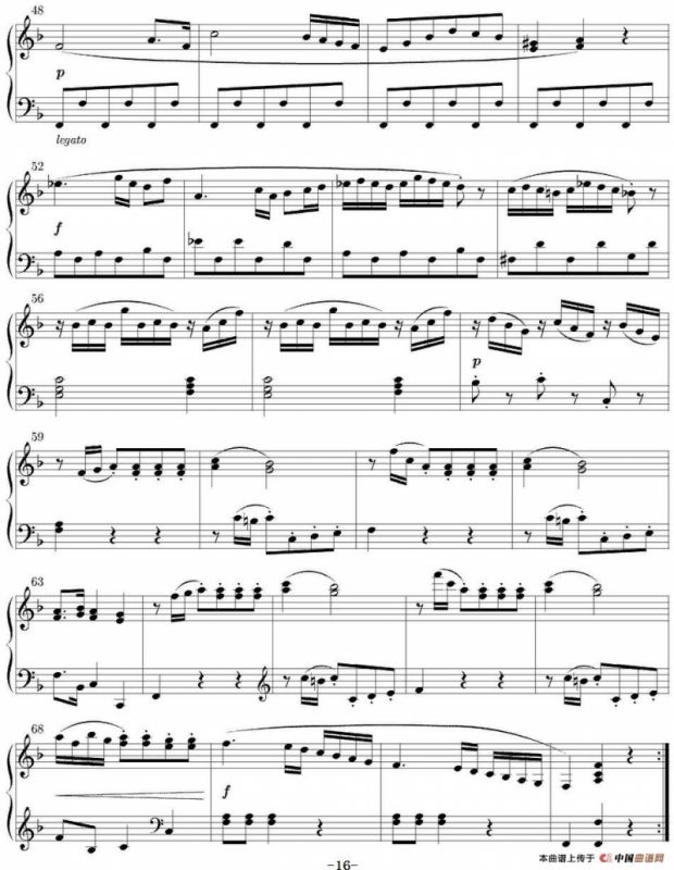 6 Sonatinas Op.36（6首钢琴小奏鸣曲-4）