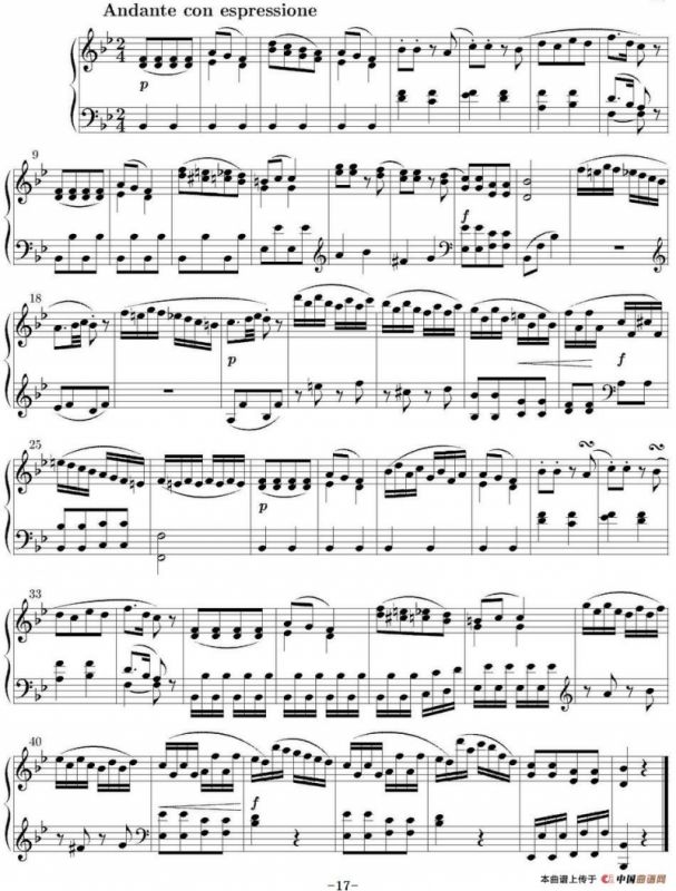 6 Sonatinas Op.36（6首钢琴小奏鸣曲-4）