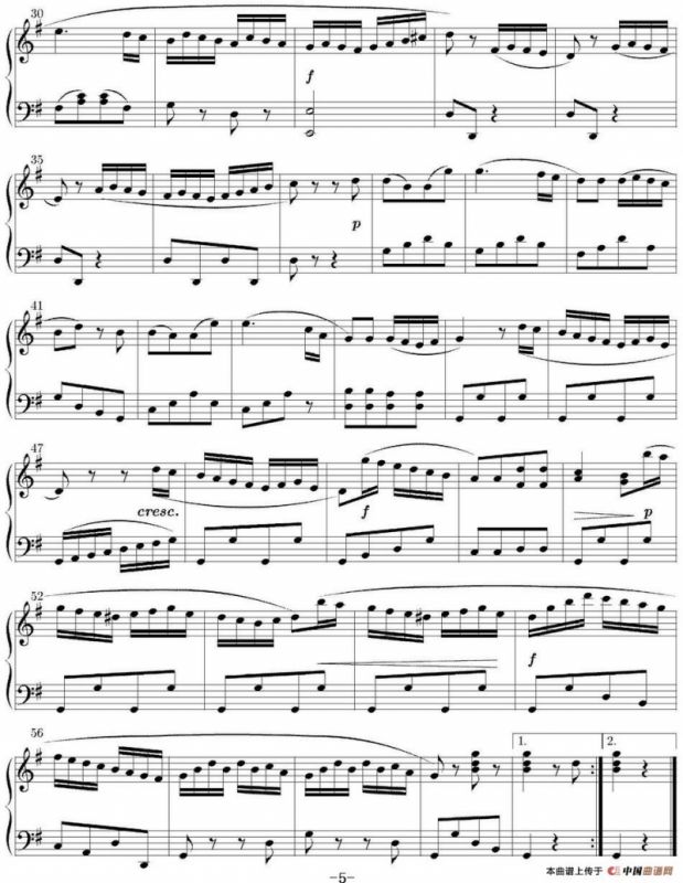 6 Sonatinas Op.36（6首钢琴小奏鸣曲-2）