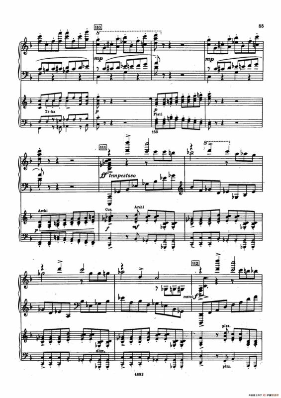 Piano Concerto No.2 in g Minor Op.16（g小调第二钢琴协奏曲·Ⅳ·双钢琴）