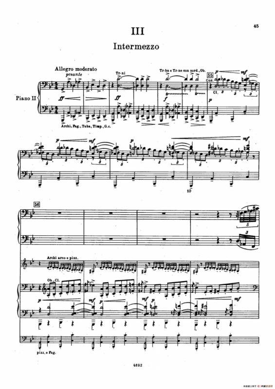 Piano Concerto No.2 in g Minor Op.16（g小调第二钢琴协奏曲·Ⅲ·双钢琴）