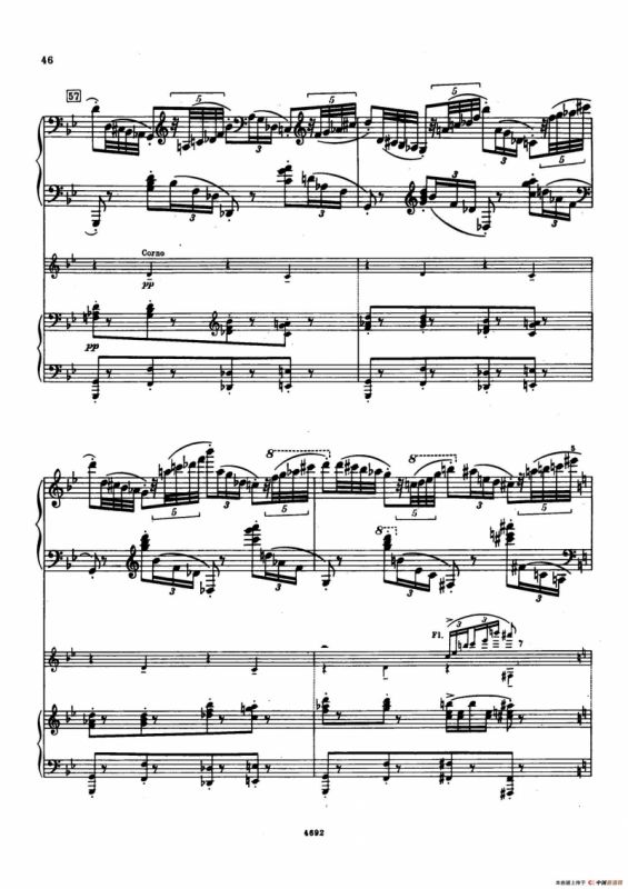 Piano Concerto No.2 in g Minor Op.16（g小调第二钢琴协奏曲·Ⅲ·双钢琴）