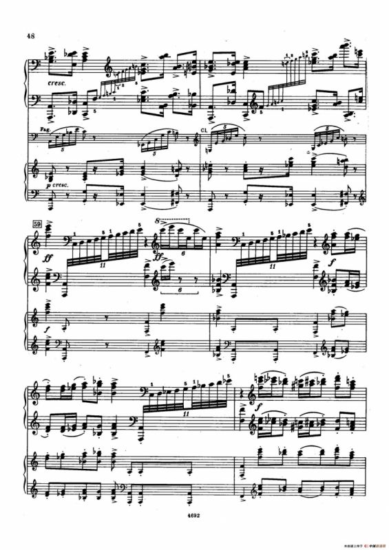 Piano Concerto No.2 in g Minor Op.16（g小调第二钢琴协奏曲·Ⅲ·双钢琴）