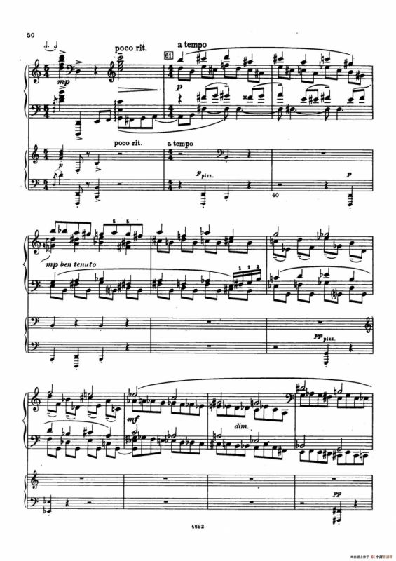 Piano Concerto No.2 in g Minor Op.16（g小调第二钢琴协奏曲·Ⅲ·双钢琴）
