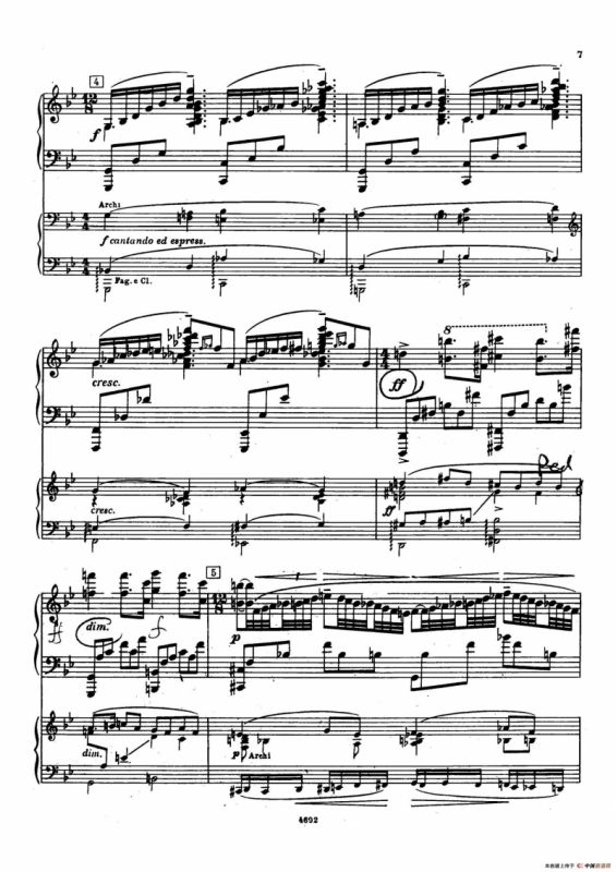 Piano Concerto No.2 in g Minor Op.16（g小调第二钢琴协奏曲·Ⅰ·双钢琴）