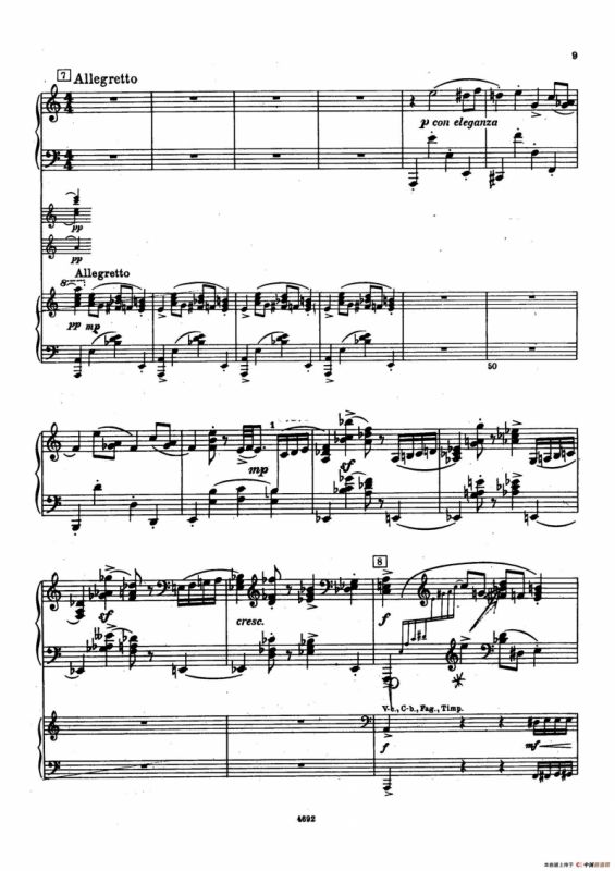 Piano Concerto No.2 in g Minor Op.16（g小调第二钢琴协奏曲·Ⅰ·双钢琴）