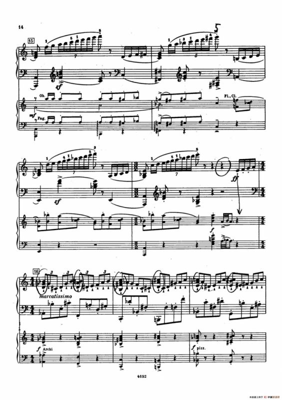 Piano Concerto No.2 in g Minor Op.16（g小调第二钢琴协奏曲·Ⅰ·双钢琴）