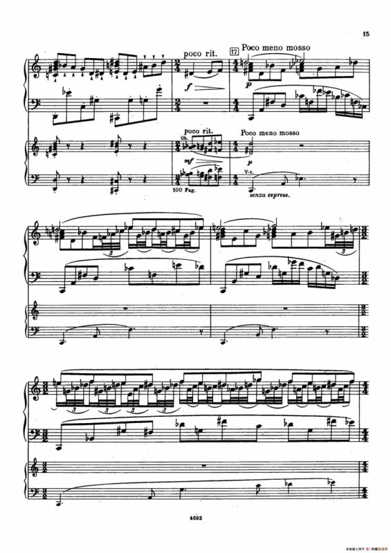 Piano Concerto No.2 in g Minor Op.16（g小调第二钢琴协奏曲·Ⅰ·双钢琴）