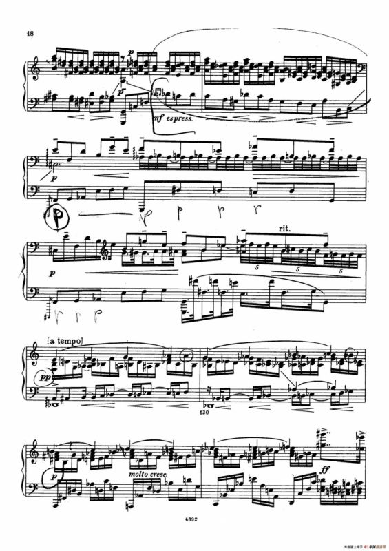 Piano Concerto No.2 in g Minor Op.16（g小调第二钢琴协奏曲·Ⅰ·双钢琴）