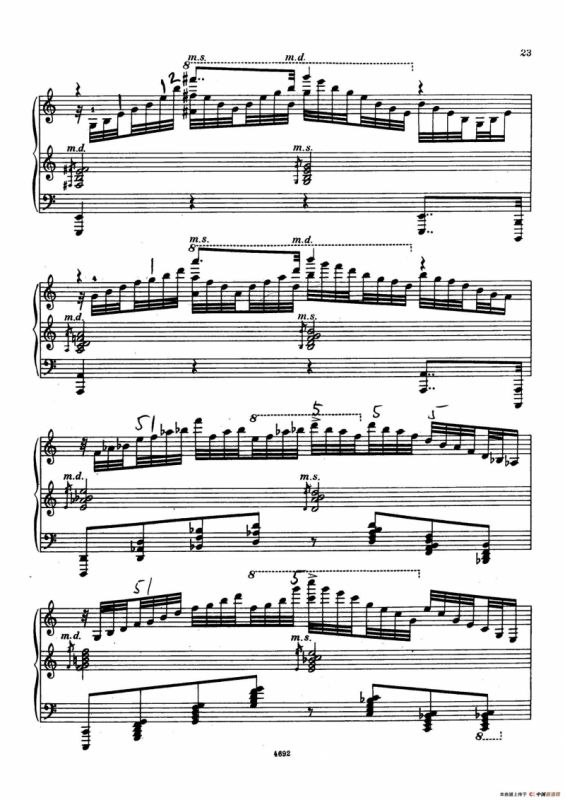 Piano Concerto No.2 in g Minor Op.16（g小调第二钢琴协奏曲·Ⅰ·双钢琴）