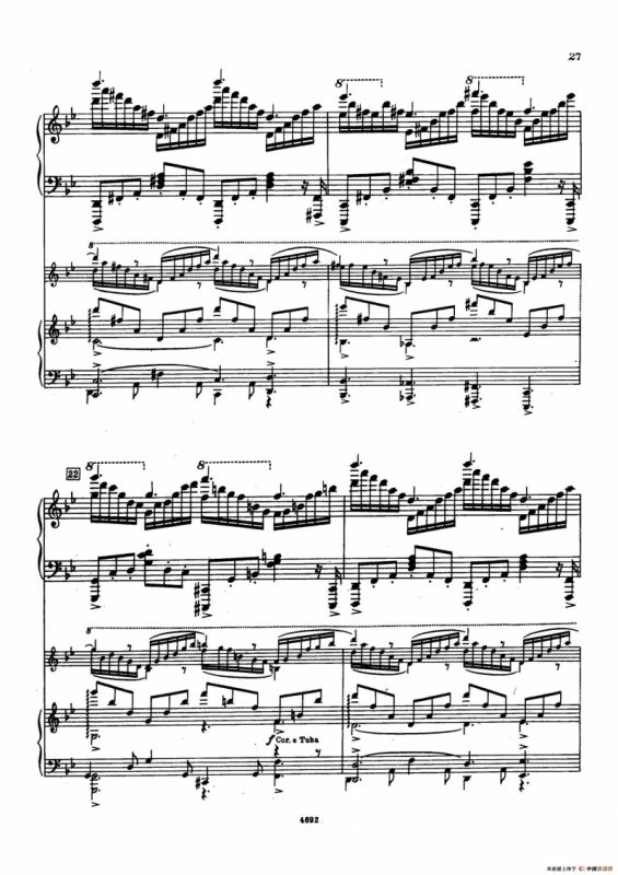 Piano Concerto No.2 in g Minor Op.16（g小调第二钢琴协奏曲·Ⅰ·双钢琴）