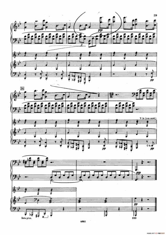 Piano Concerto No.2 in g Minor Op.16（g小调第二钢琴协奏曲·Ⅰ·双钢琴）