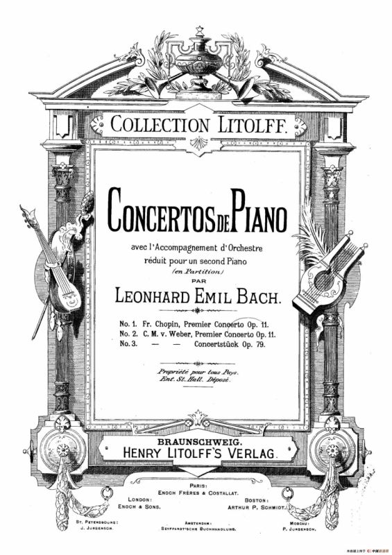 Piano Concerto No.1 in C Major Op.11,（C大调第一钢琴协奏曲·双钢琴）