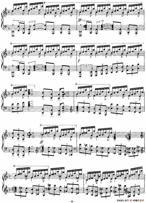 中国钢琴名曲30首：涛声