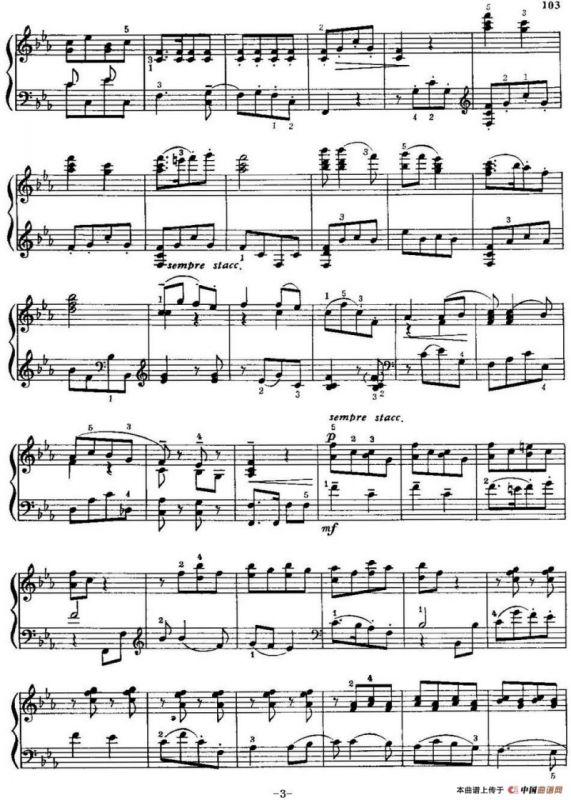 中国钢琴名曲30首：山丹丹开花红艳艳