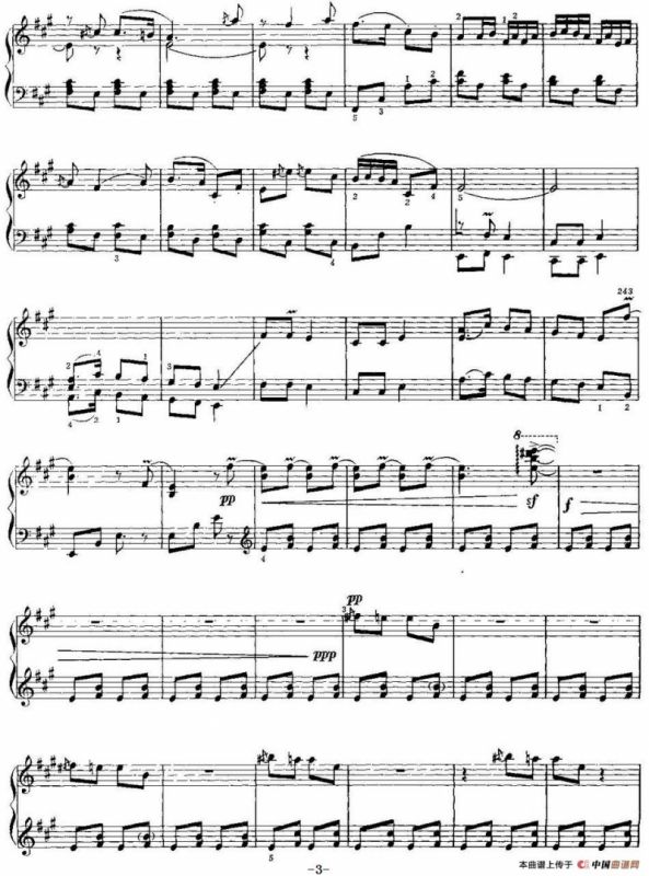 中国钢琴名曲30首：百鸟朝凤