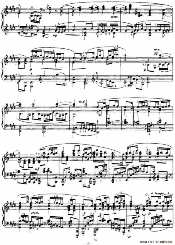 中国钢琴名曲30首：二泉映月