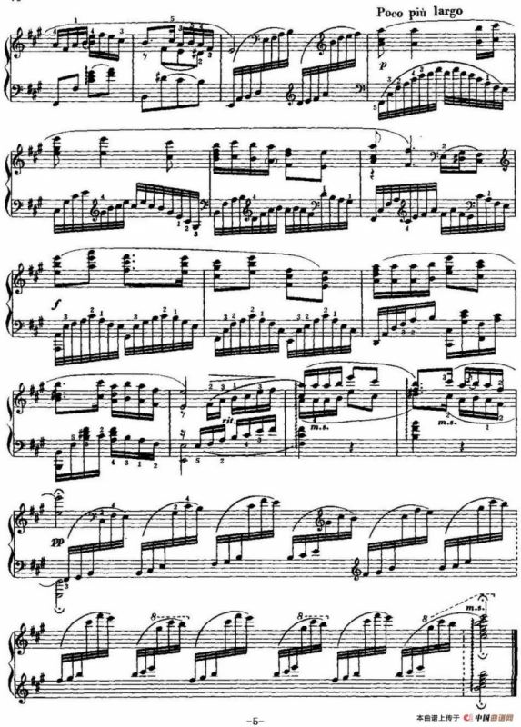 中国钢琴名曲30首：浏阳河