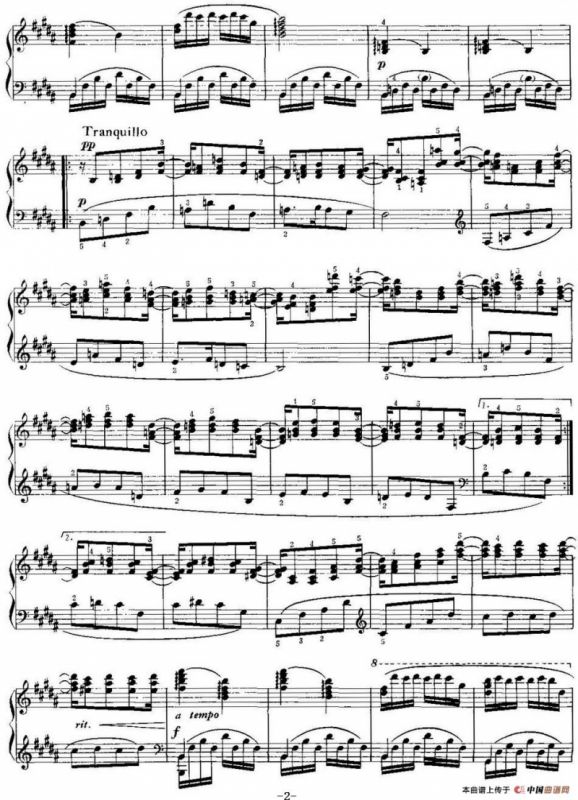 中国钢琴名曲30首：水草舞