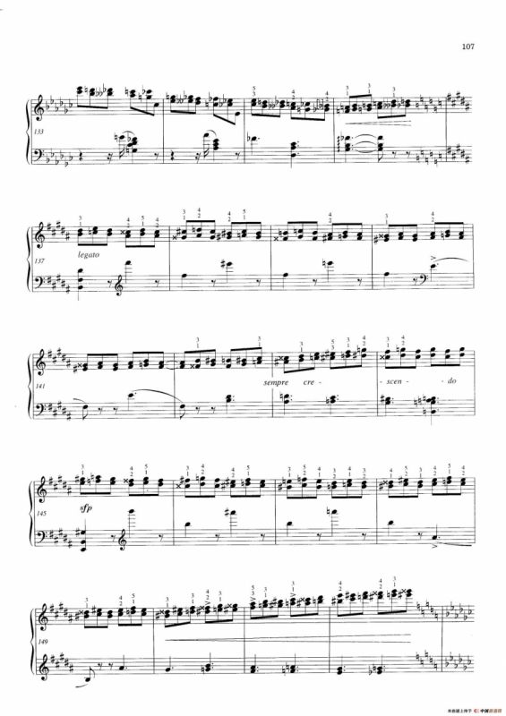 Variations and Fuge in e-flat Minor Op.23（降e小调主题变奏与赋格）