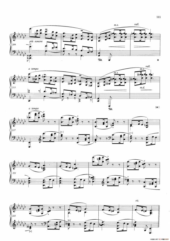 Variations and Fuge in e-flat Minor Op.23（降e小调主题变奏与赋格）