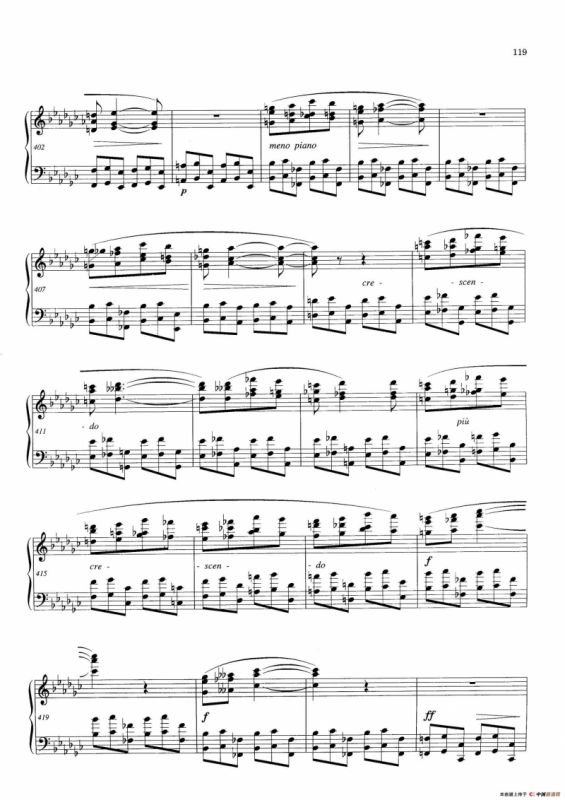 Variations and Fuge in e-flat Minor Op.23（降e小调主题变奏与赋格）