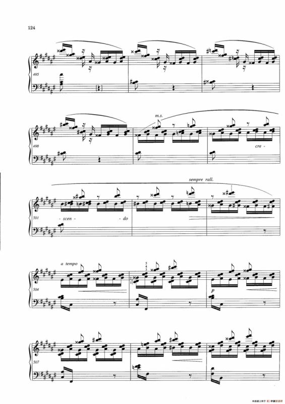 Variations and Fuge in e-flat Minor Op.23（降e小调主题变奏与赋格）