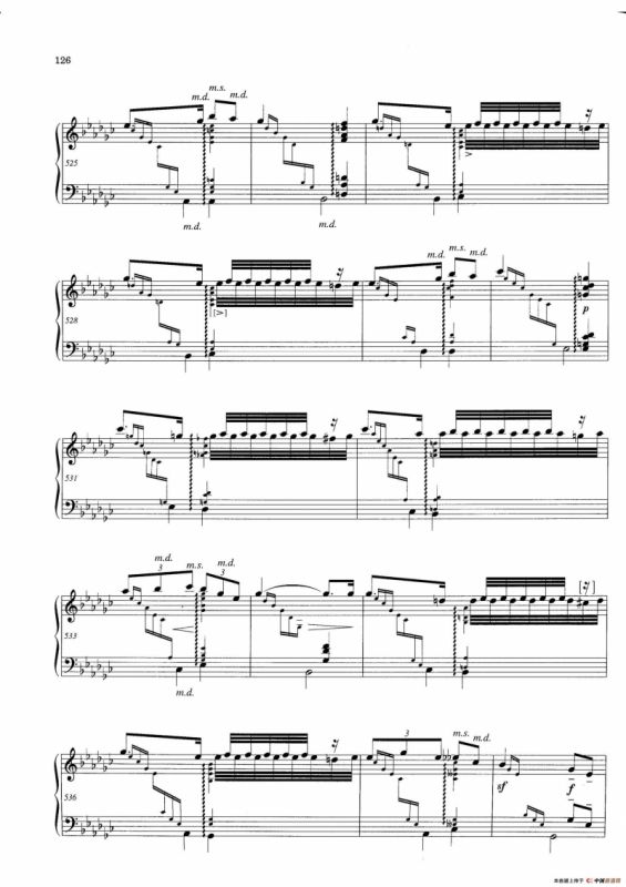 Variations and Fuge in e-flat Minor Op.23（降e小调主题变奏与赋格）