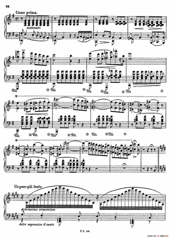 Album dun Voyageur S.156（旅行者札记·第一册）（印象与诗篇·4. 日内瓦的钟声 Les cloches de G*****）