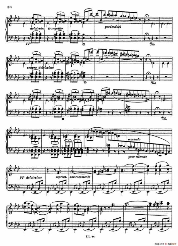 Album dun Voyageur S.156（旅行者札记·第一册）（印象与诗篇·3. 在泉水边 Au bord dune source）