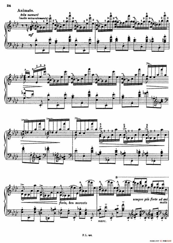 Album dun Voyageur S.156（旅行者札记·第一册）（印象与诗篇·2. 瓦伦城之湖 Le Lac de Wallenstadt）