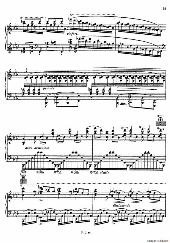 Album dun Voyageur S.156（旅行者札记·第一册）（印象与诗篇·2. 瓦伦城之湖 Le Lac de Wallenstadt）