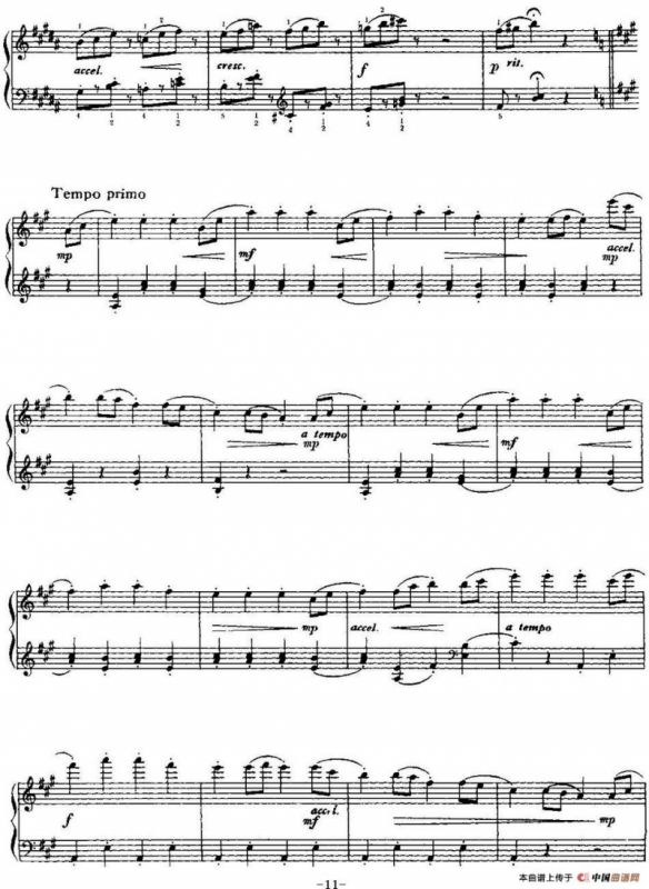 中国钢琴名曲30首：儿童组曲——快乐的节日