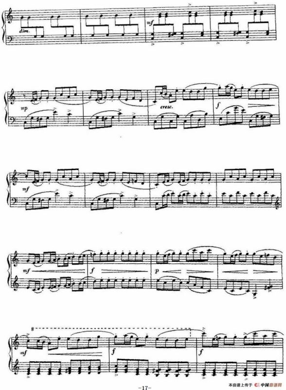 中国钢琴名曲30首：儿童组曲——快乐的节日