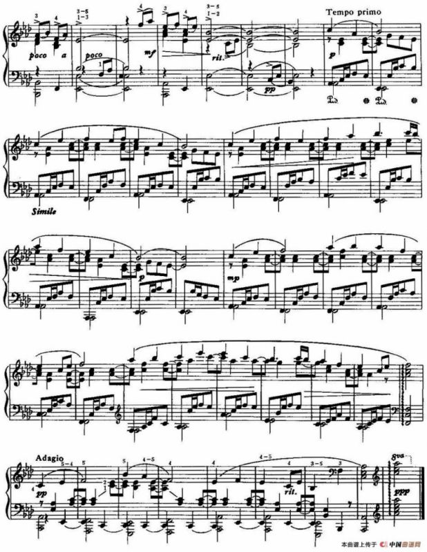 中国钢琴名曲30首：摇篮曲