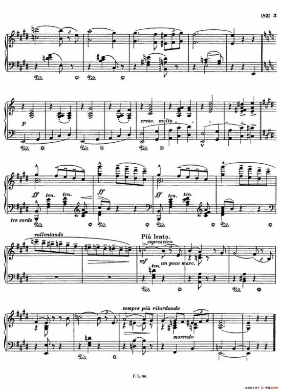 5 Klavierstücke S.192（5首钢琴小品·Ⅰ）