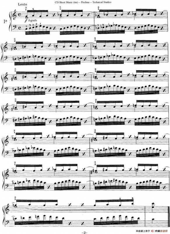 Technical Studies 60 Progressive Exercises （60首钢琴循序渐进练习曲 P1——10）