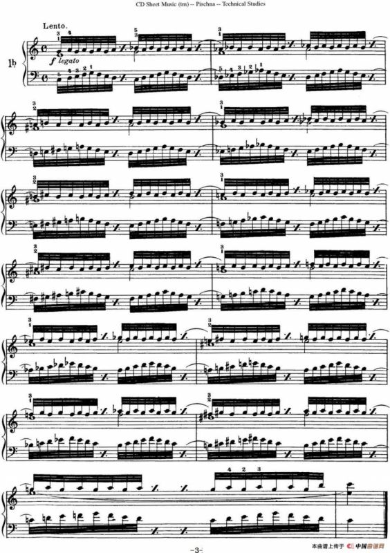 Technical Studies 60 Progressive Exercises （60首钢琴循序渐进练习曲 P1——10）