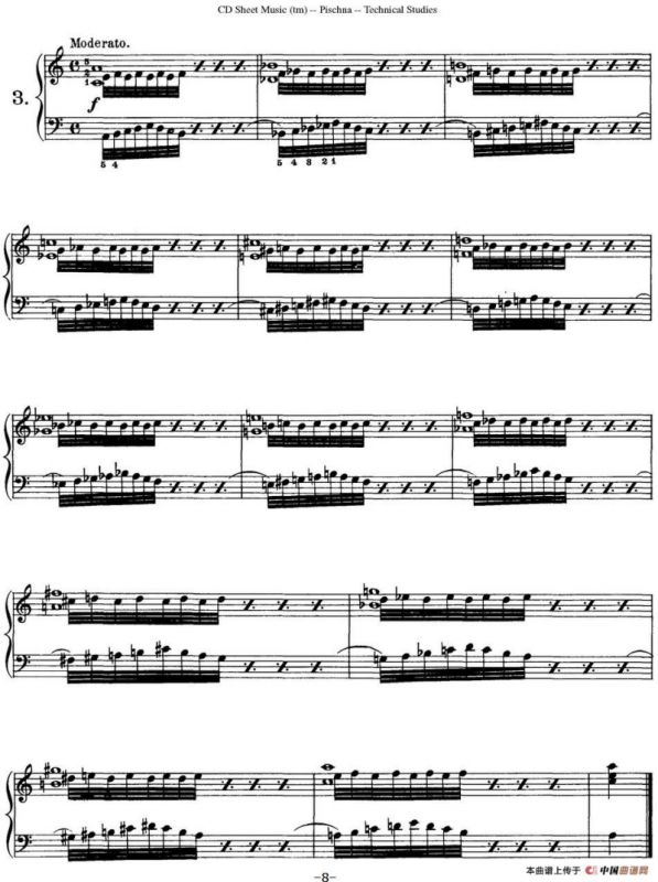 Technical Studies 60 Progressive Exercises （60首钢琴循序渐进练习曲 P1——10）