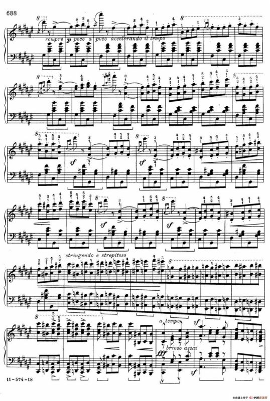 19 Rhapsodies Hongroises S.244 No.2（19首匈牙利狂想曲·第2首）