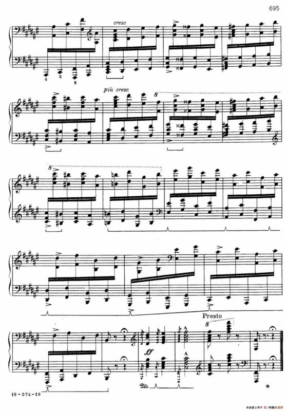 19 Rhapsodies Hongroises S.244 No.2（19首匈牙利狂想曲·第2首）