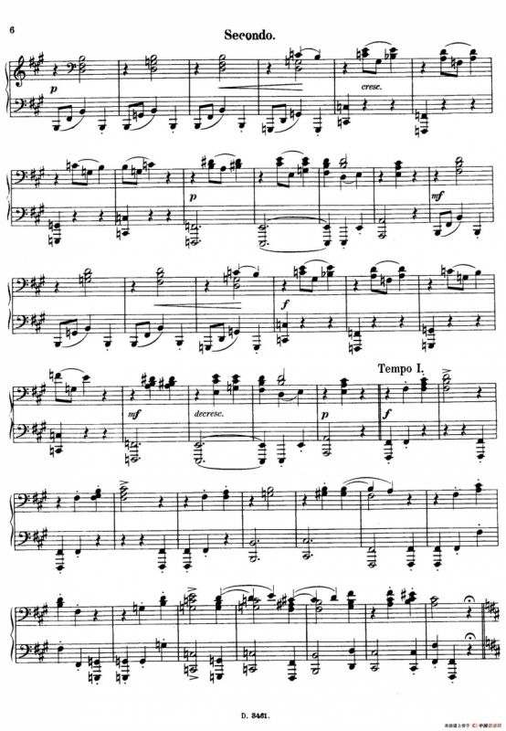 Walzer Op.3 - 4 hands（圆舞曲·四手联弹）