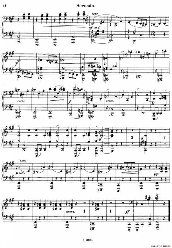 Walzer Op.3 - 4 hands（圆舞曲·四手联弹）