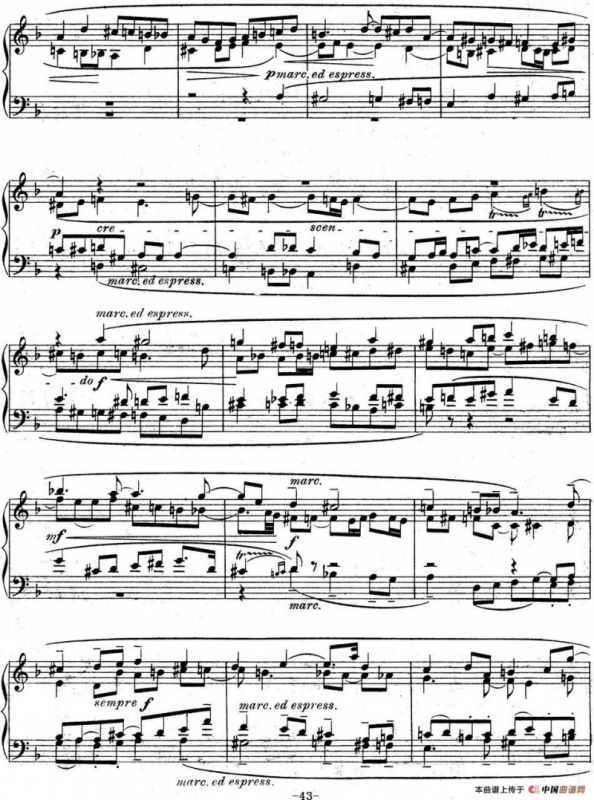 6 Preludes and Fugues Op.99（6首前奏曲与赋格·6）